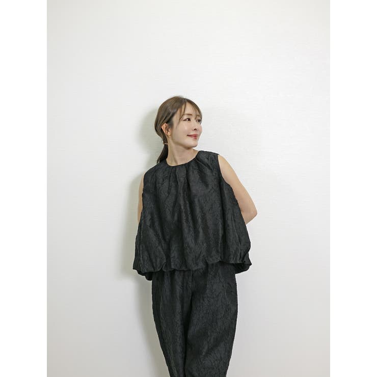 ブラック | ノースリーブ トップス レディース | SJ ONLINE STORE