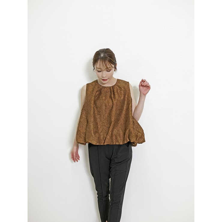 ブラウン | ノースリーブ トップス レディース | SJ ONLINE STORE