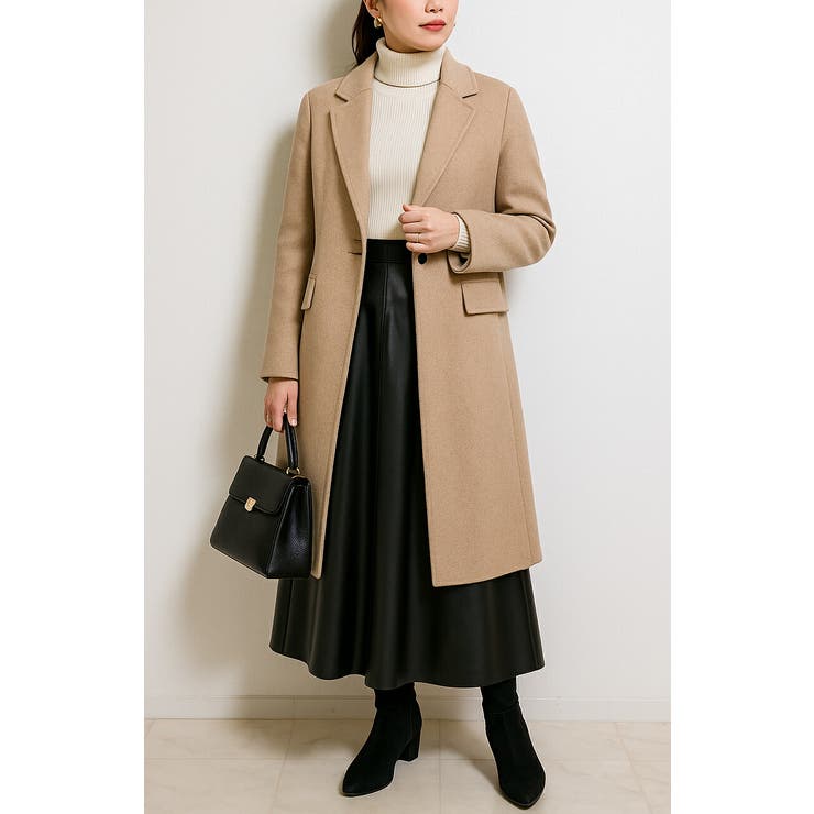 フェイクレザースカート フレア ロング | SJ ONLINE STORE | 詳細画像11 