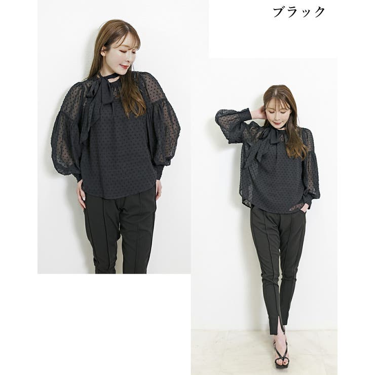 ブラウス リボン 取り外し | SJ ONLINE STORE | 詳細画像6 