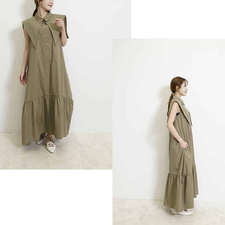 ワンピース 夏 ノースリーブ | SJ ONLINE STORE | 詳細画像6 