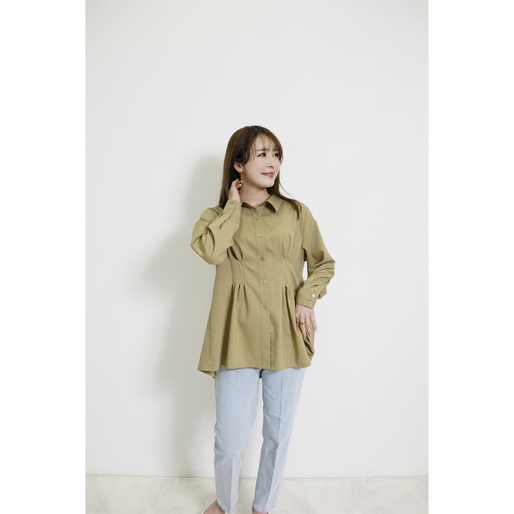 ライトカーキ | シャツ レディース 長袖 | SJ ONLINE STORE