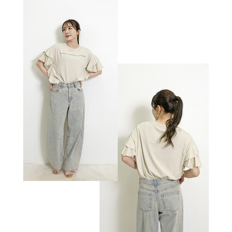 tシャツ レディース 袖 | SJ ONLINE STORE | 詳細画像6 