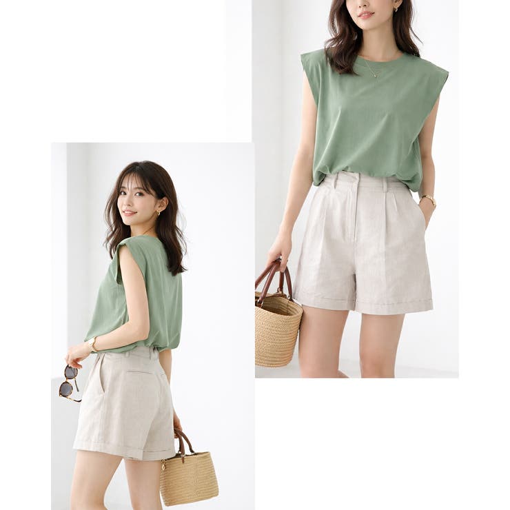 ノースリーブ レディース カットソー | SJ ONLINE STORE | 詳細画像5 