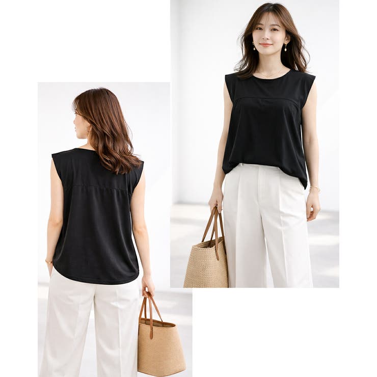 ノースリーブ レディース カットソー | SJ ONLINE STORE | 詳細画像8 