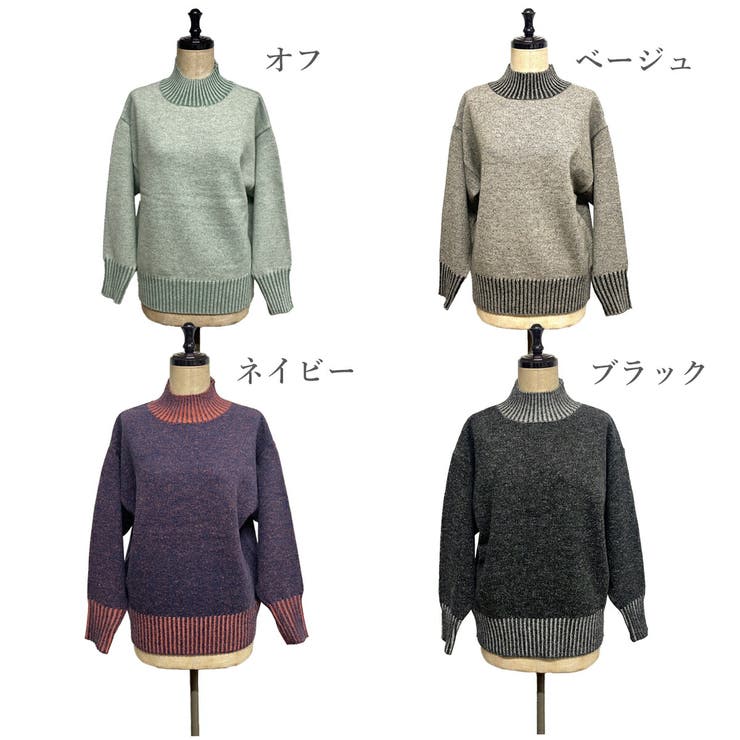 ニット レディース ハイネック | SJ ONLINE STORE | 詳細画像2 