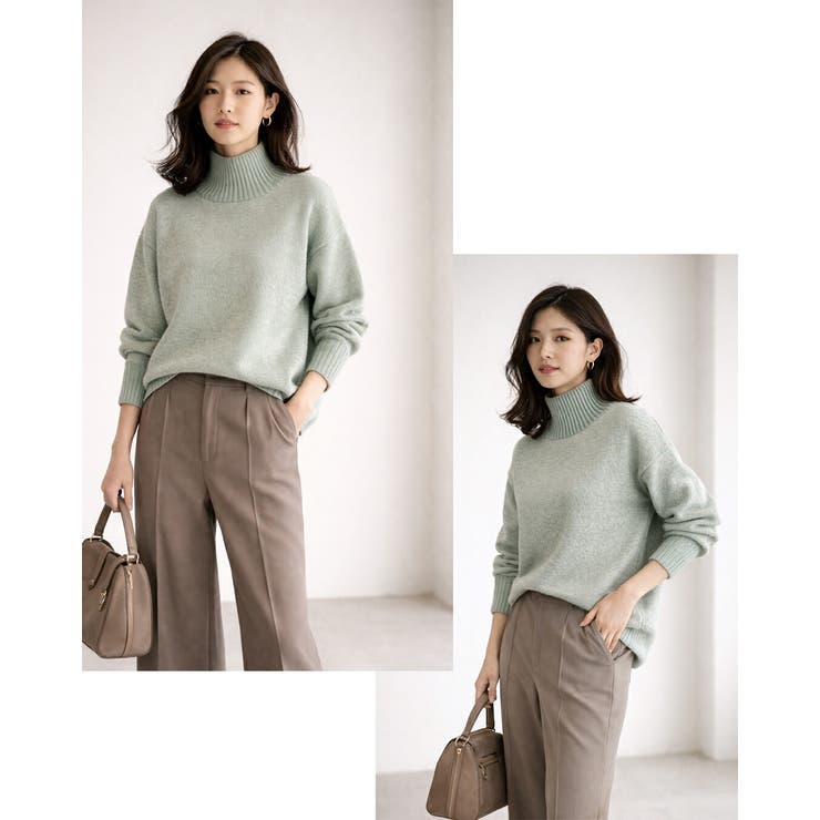 ニット レディース ハイネック | SJ ONLINE STORE | 詳細画像3 