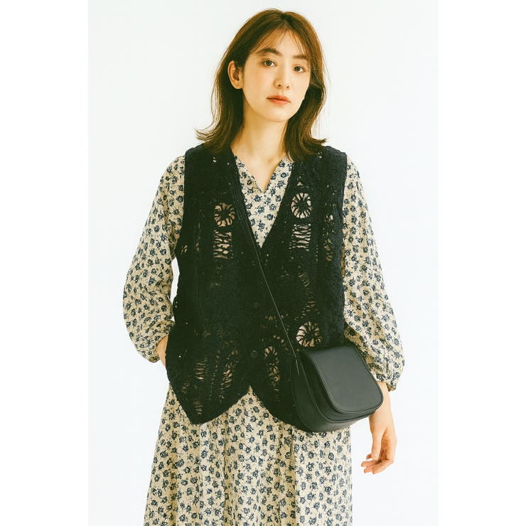【26SS】かぎ編み ジレ ベスト | SJ ONLINE STORE | 詳細画像3 