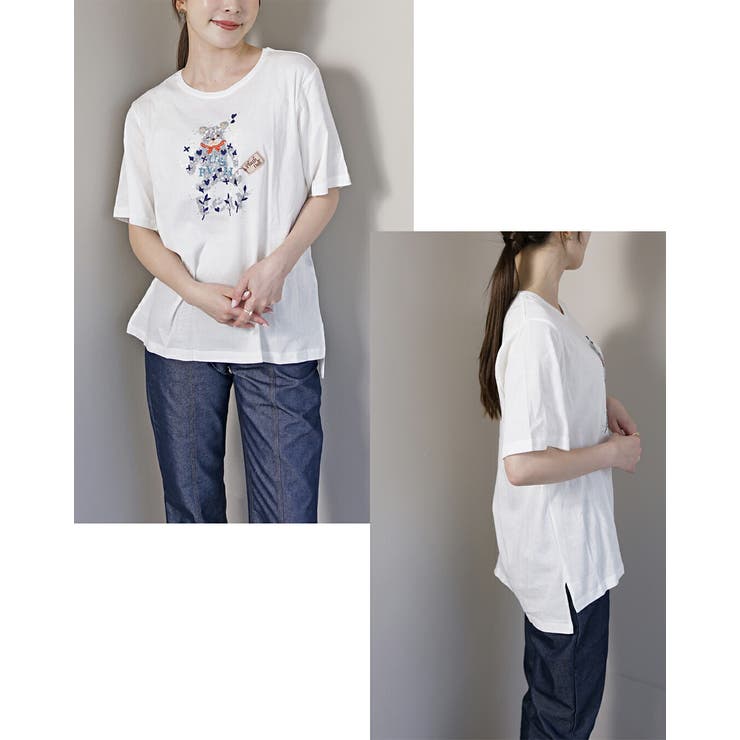 日本製 Tシャツ レディース | SJ ONLINE STORE | 詳細画像3 