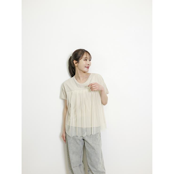 tシャツ レディース チュール | SJ ONLINE STORE | 詳細画像3 