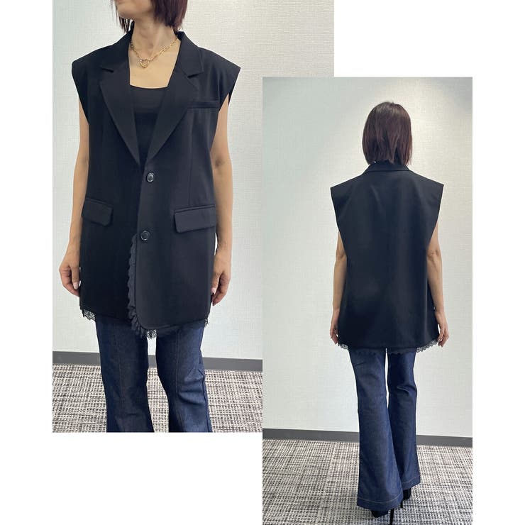 ジレ レディース 秋冬 | SJ ONLINE STORE | 詳細画像8 