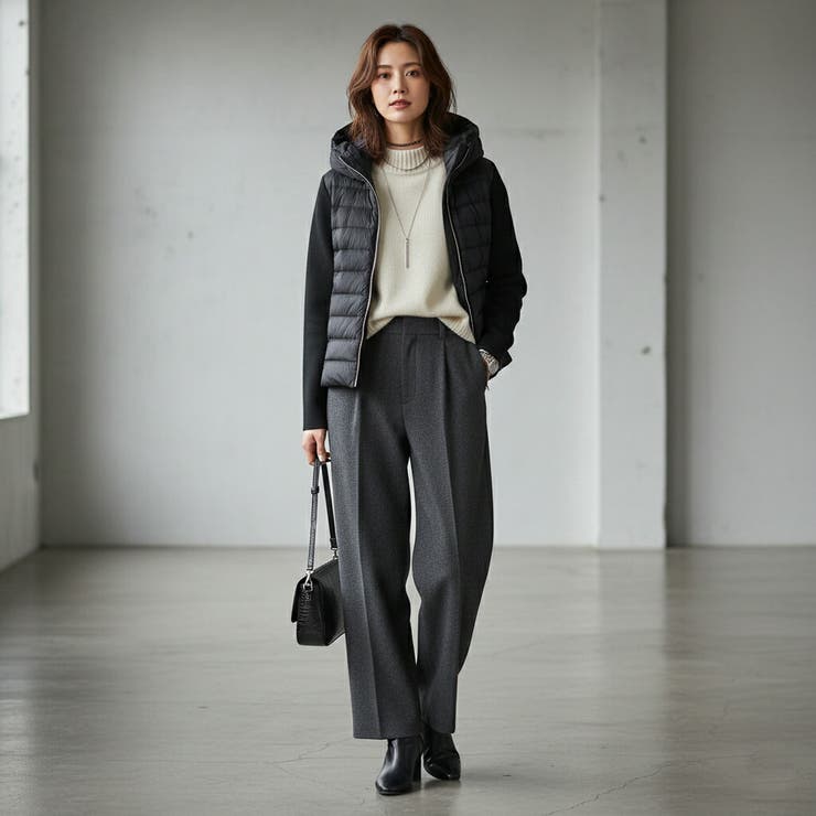 ブラック | ダウンジャケット レディース ショート丈 | SJ ONLINE STORE