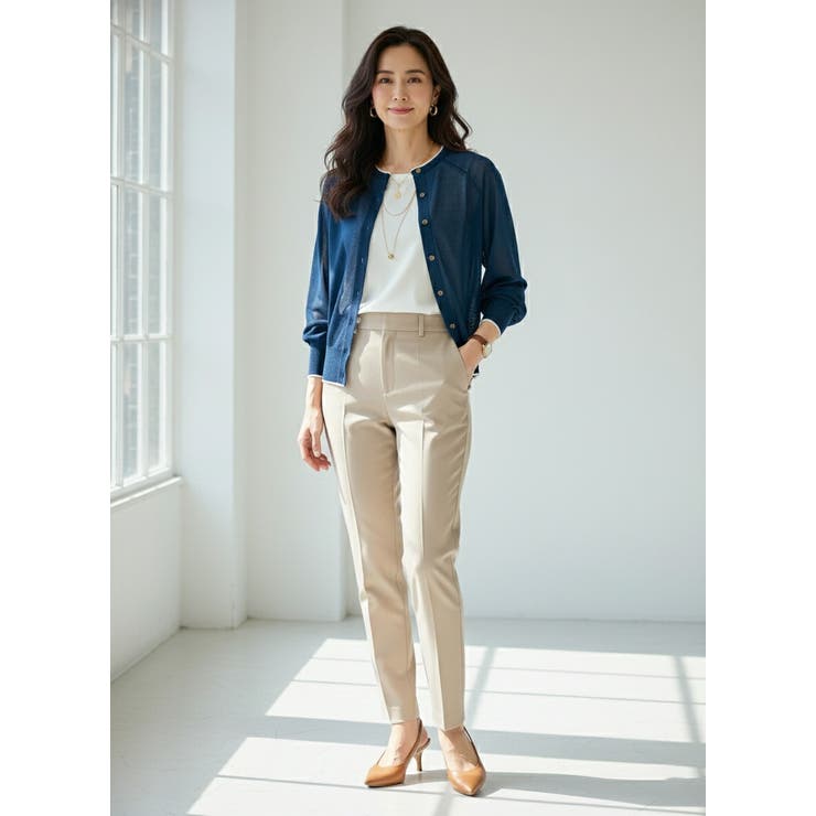 ネイビ | サマーニット カーディガン レディース | SJ ONLINE STORE