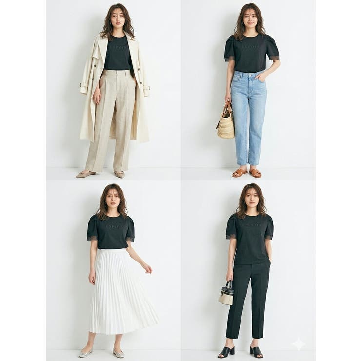 tシャツ レディース 五分袖 | SJ ONLINE STORE | 詳細画像8 