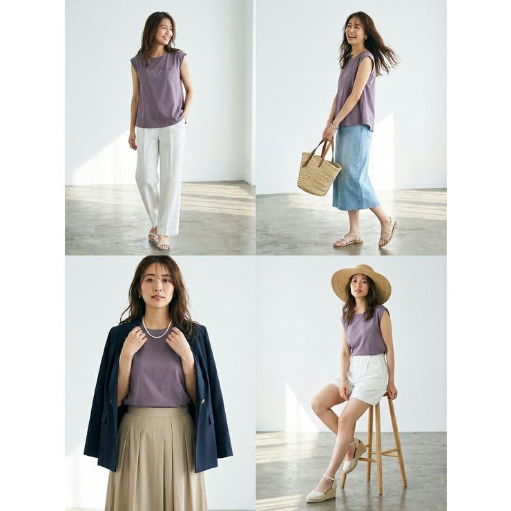 ノースリーブ レディース カットソー | SJ ONLINE STORE | 詳細画像6 
