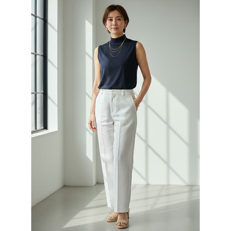 Dネイビー | 【26SS】ノースリーブ レディース ハイネック | SJ ONLINE STORE