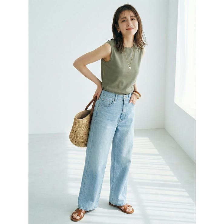 カーキ | 【26SS】ノースリーブ レディース クルーネック | SJ ONLINE STORE