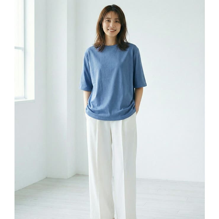 【26SS】tシャツ レディース クルーネック | SJ ONLINE STORE | 詳細画像4 