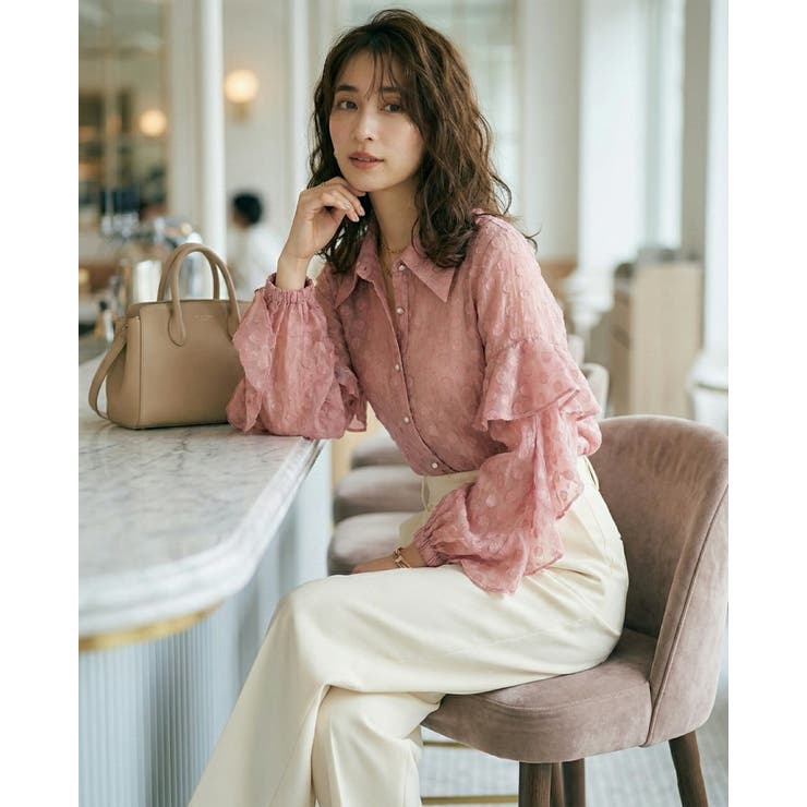 シャツ 長袖 フリル | SJ ONLINE STORE | 詳細画像10 