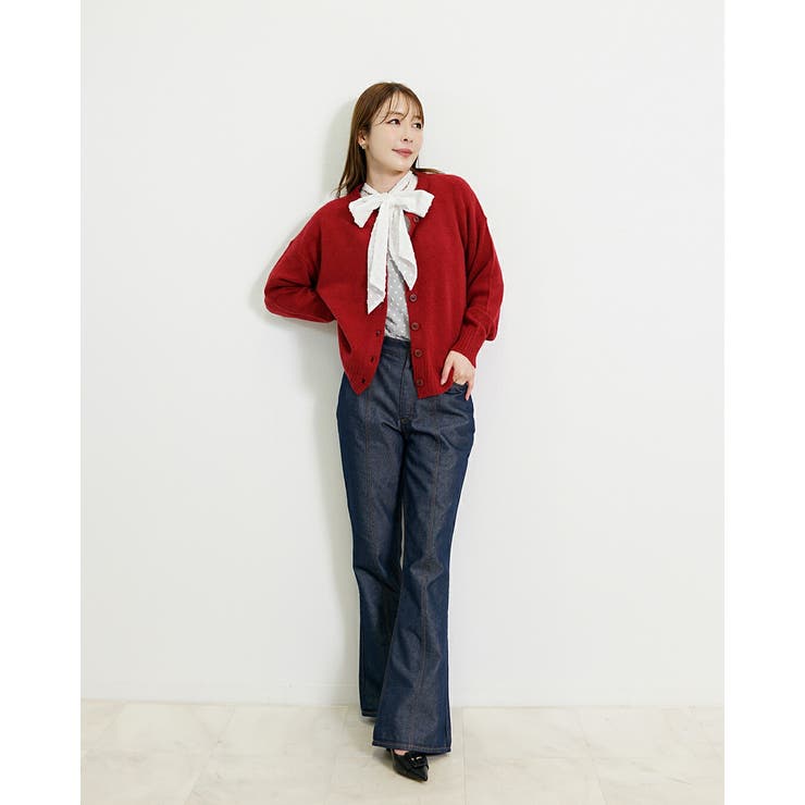 デニムパンツ レディース フレア | SJ ONLINE STORE | 詳細画像5 