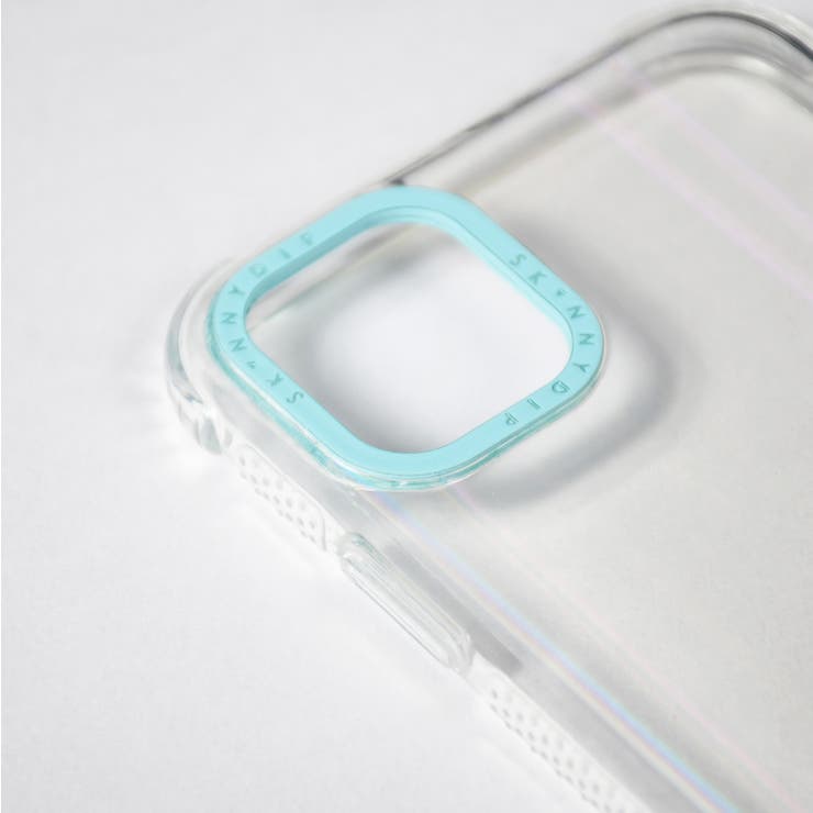 SKINNYDIP iPhone ミニマルベイビーブルー[品番 SKINNYDIP iPhone ミニマルベイビーブルー[品番