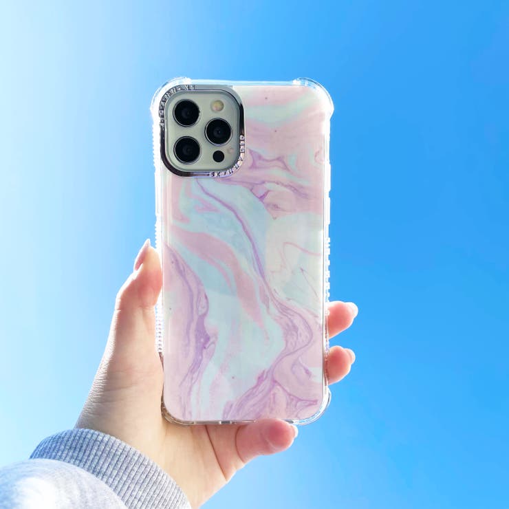 ＳＫＩＮＮＹＤＩＰ ｉＰｈｏｎｅ用ケース マーブルスワール | SKINNYDIP LONDON | 詳細画像1 