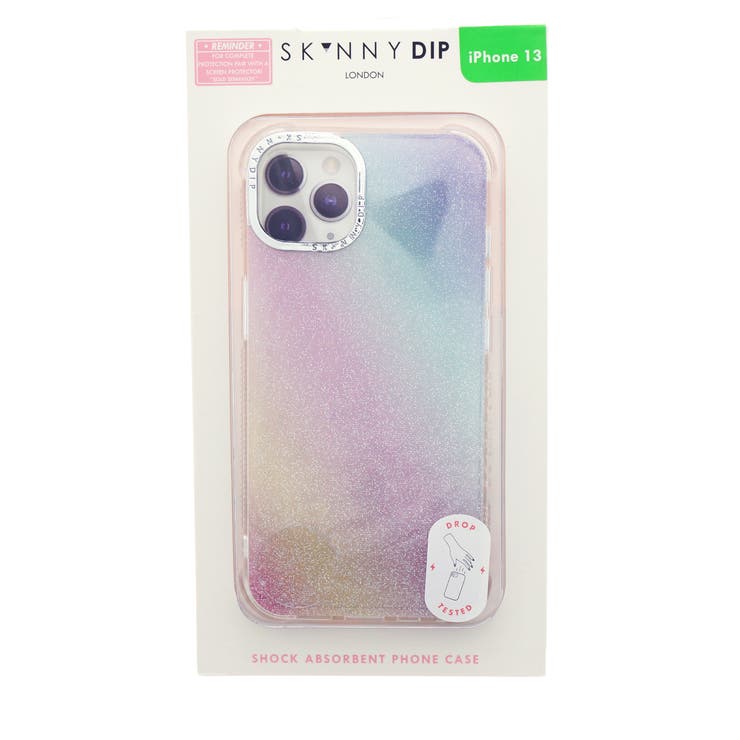 ＳＫＩＮＮＹＤＩＰ ｉＰｈｏｎｅ用ケース グラデーショングリッター | SKINNYDIP LONDON | 詳細画像5 
