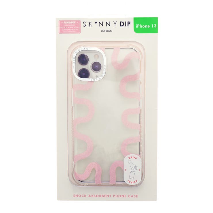 ＳＫＩＮＮＹＤＩＰ ｉＰｈｏｎｅ用ケース ピンクスクイグル | SKINNYDIP LONDON | 詳細画像5 