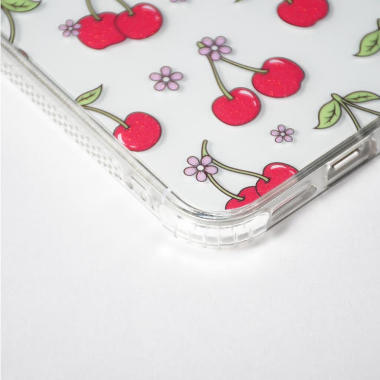 SKINNYDIP iPhone用ケース フローラルチェリー