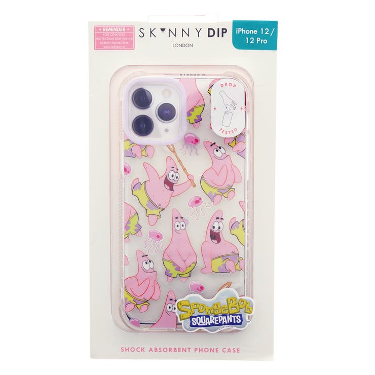 国内送 スポンジ・ボブ x Skinnydip 選べる6種 iPhone 11-15系 B SKINNYDIP スキニーディップ SpongeBob SquarePants スポンジ