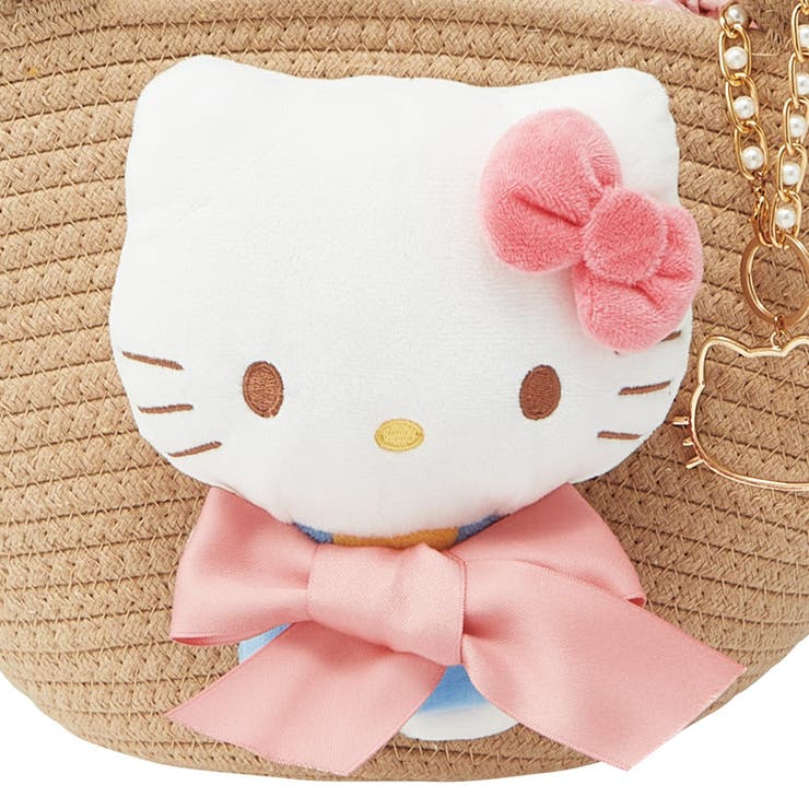 ぬいぐるみ付き かご風バッグ かご | Skater | 詳細画像5 