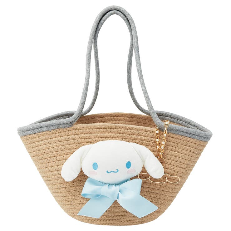 ぬいぐるみ付き かご風バッグ かご | Skater | 詳細画像3 