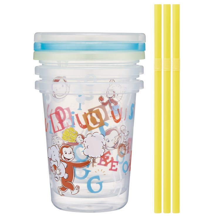 ストロー付きタンブラー 3個セット プラスチック | Skater | 詳細画像6 