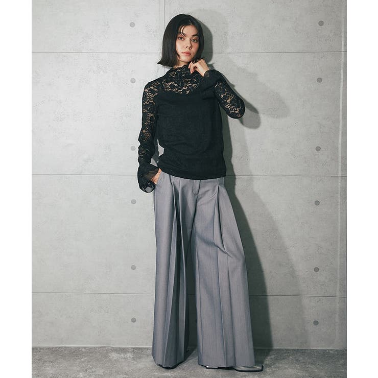 フリル袖レースブラウス | SMILE ORCHID | 詳細画像8 