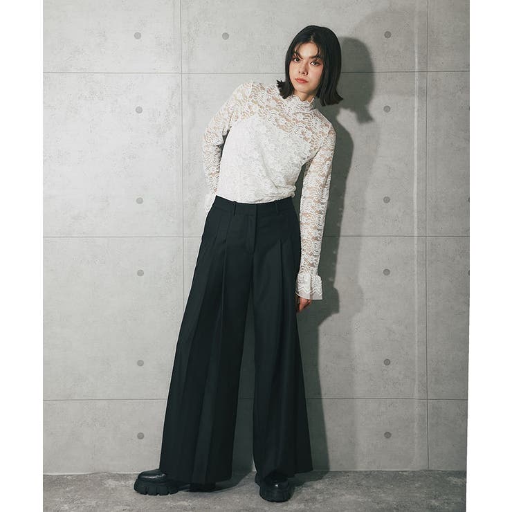 フリル袖レースブラウス | SMILE ORCHID | 詳細画像14 