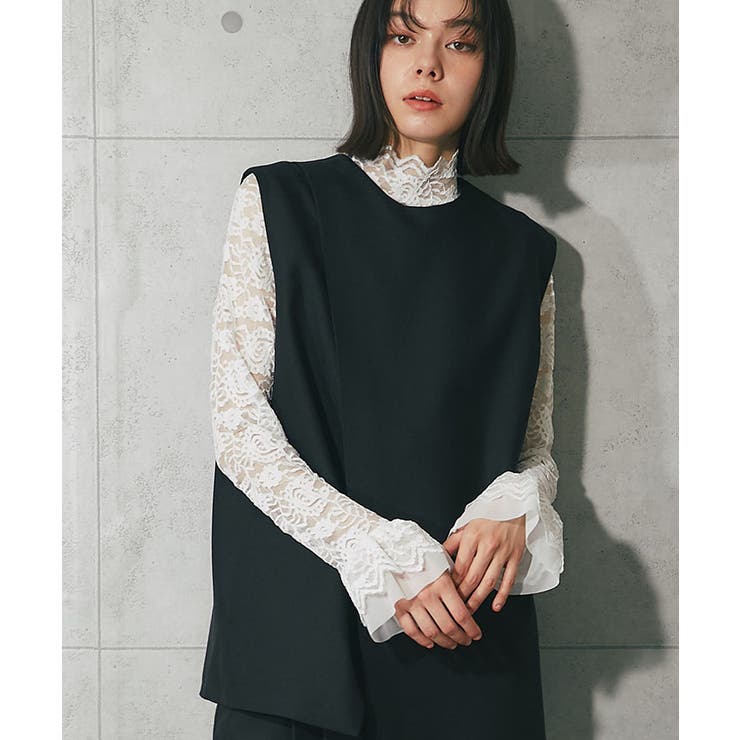 フリル袖レースブラウス | SMILE ORCHID | 詳細画像15 