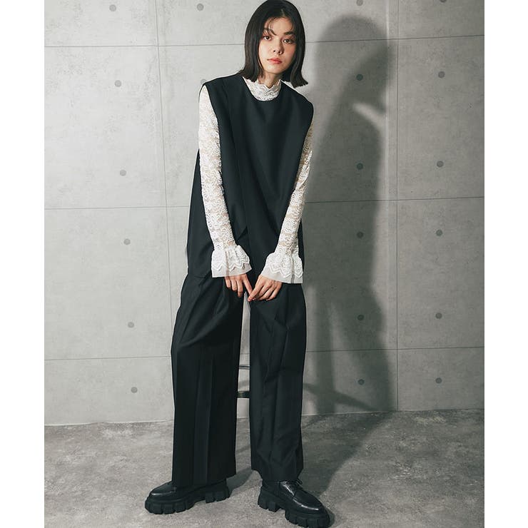 フリル袖レースブラウス | SMILE ORCHID | 詳細画像16 