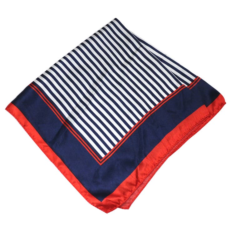 ワンポイントなおしゃれにぴったりなスカーフ サテンスカーフ