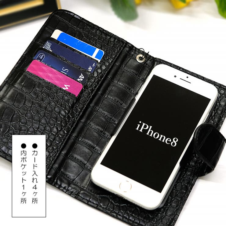 【10035】ビジュー付艶スマホケース | SneepDip | 詳細画像2 