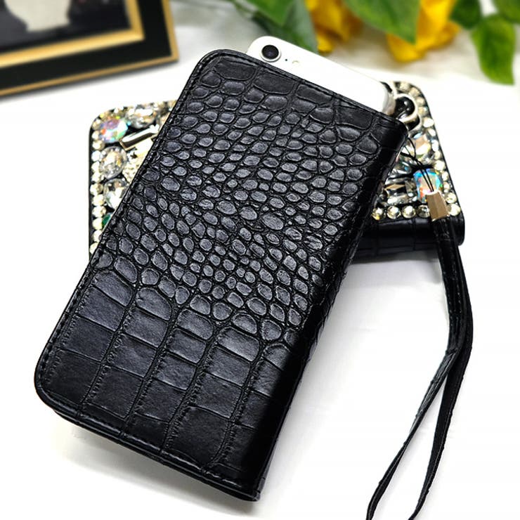 【10035】ビジュー付艶スマホケース | SneepDip | 詳細画像4 