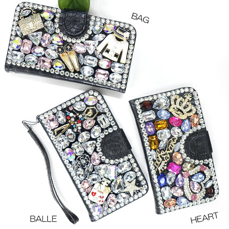 【10035】ビジュー付艶スマホケース | SneepDip | 詳細画像5 