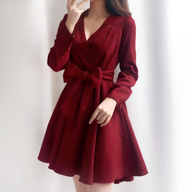 16461】ビックリボンワンピース[品番：ASHW0000405]｜SneepDip（スニー  