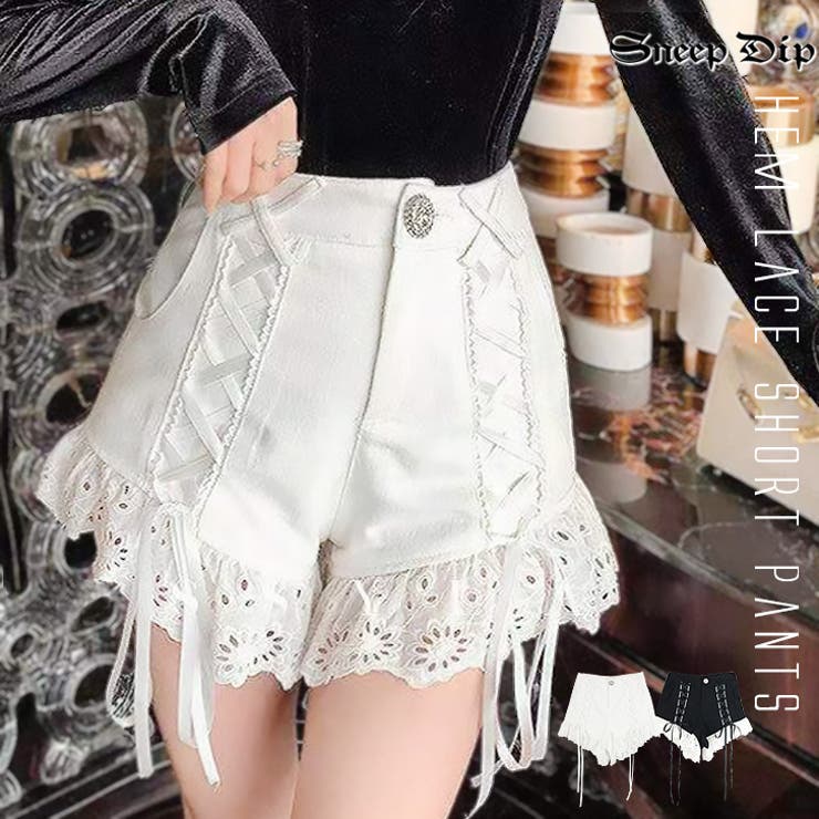Sneepdip スニープディップ レースアップショートパンツ 品番 Ashw Sneepdip スニープディップ のレディースファッション通販 Shoplist ショップリスト