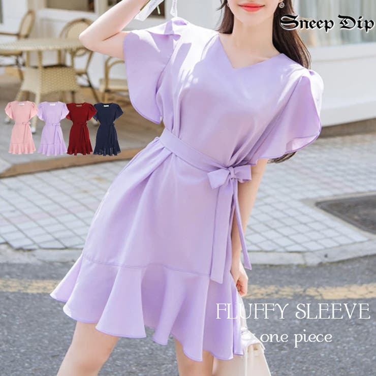 Sneepdip スニープディップ ウエストリボンワンピース 品番 Ashw Sneepdip スニープディップ のレディースファッション通販 Shoplist ショップリスト