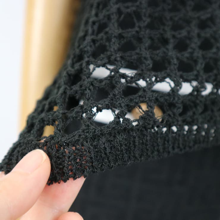 【16944】透かし編みメッシュニット	 | SneepDip | 詳細画像8 