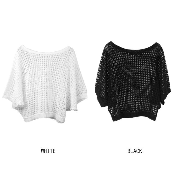 【16944】透かし編みメッシュニット	 | SneepDip | 詳細画像10 