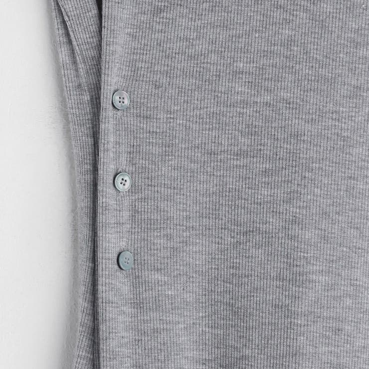 【16962】サイドボタンリブワンピース	 | SneepDip | 詳細画像11 