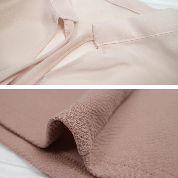 【17107】シフォンコンビワンピース	 | SneepDip | 詳細画像8 