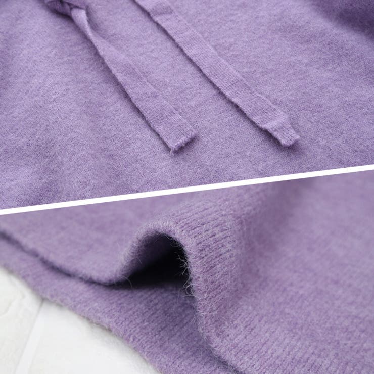 【17221】ロングフーディーニットワンピース	 | SneepDip | 詳細画像8 