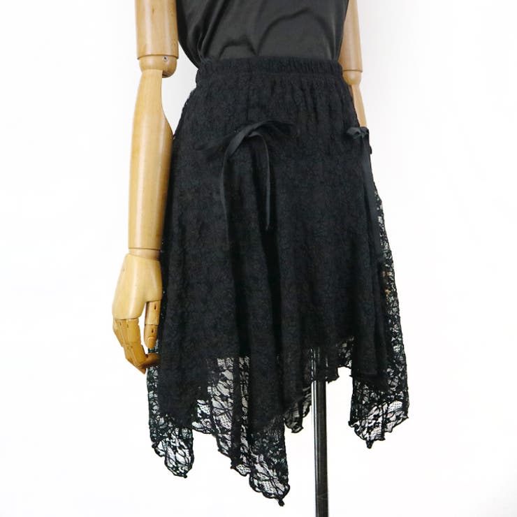 【17336】レースリボンデザインスカート	 | SneepDip | 詳細画像4 